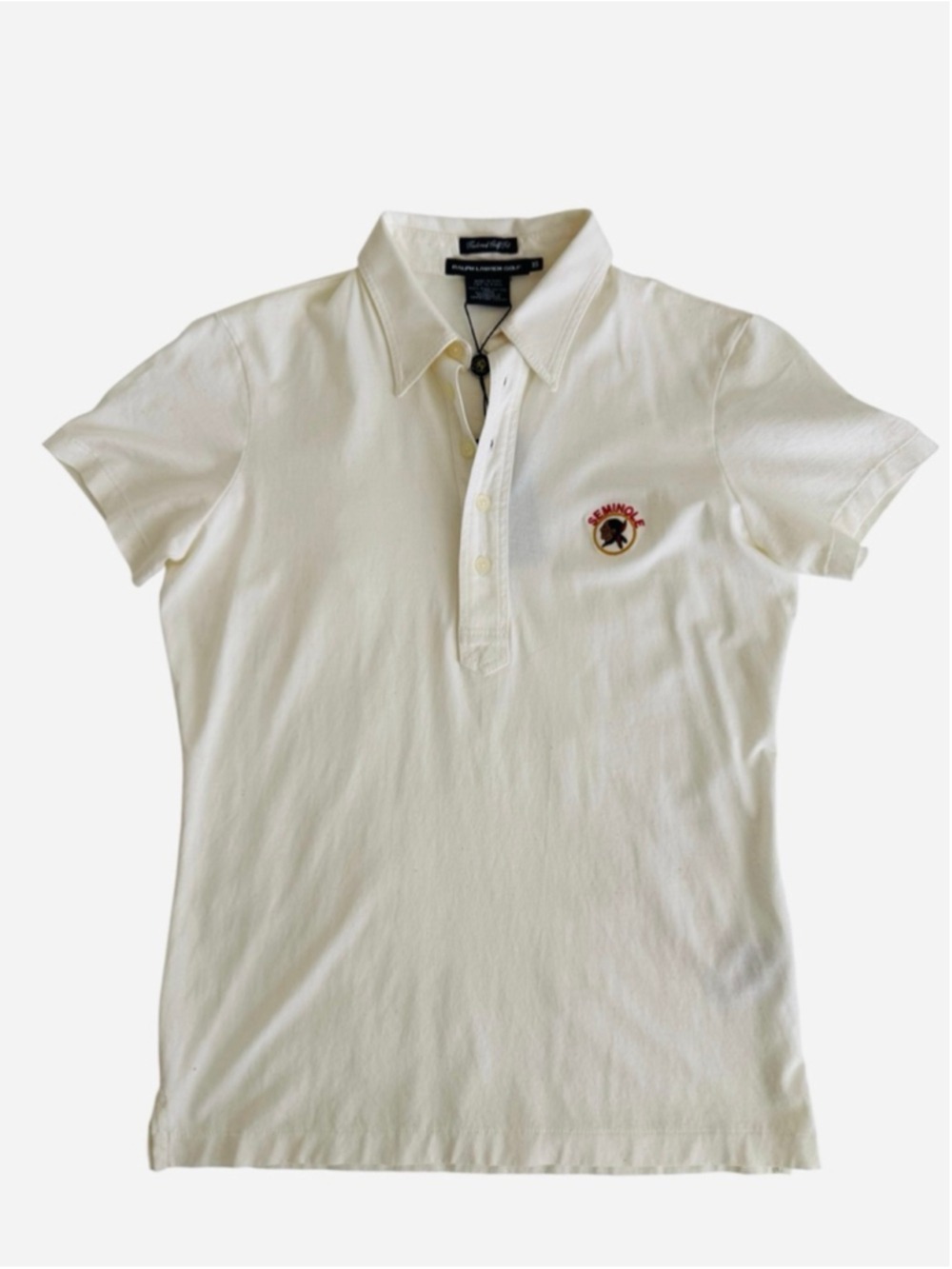 NWT Women’s Ralph Lauren FL Seminole Golf Short Sleeve Polo Size XS